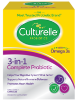 Front of Culturelle® 3-in-1 Complete Probiotic Package