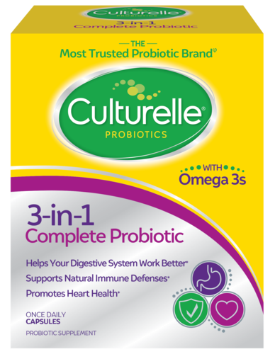Front of Culturelle® 3-in-1 Complete Probiotic Package